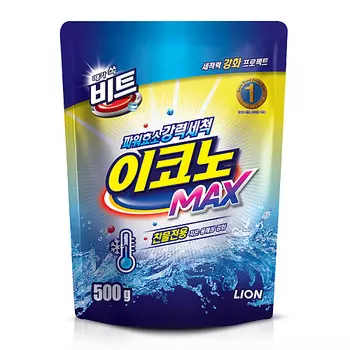 LION Порошок стиральный BEAT ECONO MAX концентрированный 500.0