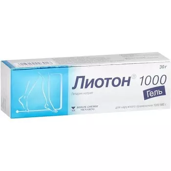 АПТЕКА Лиотон 1000 гель 30г N1