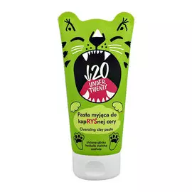 LIRENE Паста для умывания UNDER TWENTY очищающая с зеленой и белой глиной, чаем матча и шалфеем 150.0