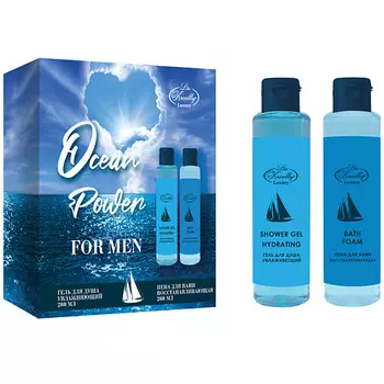 LISS KROULLY Набор MEN: Гель для душа + Пена для ванн