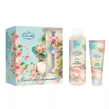 LISS KROULLY Подарочный набор WN-2402 Гель для душа Цветочный Крем для рук Увлажнение и питание