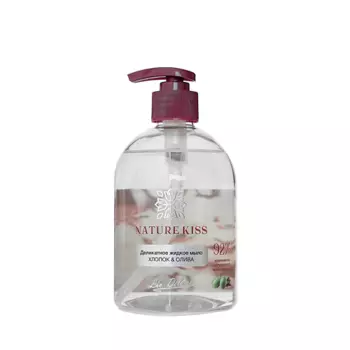 LIV DELANO Деликатное жидкое мыло Хлопок & Олива Nature Kiss 480.0