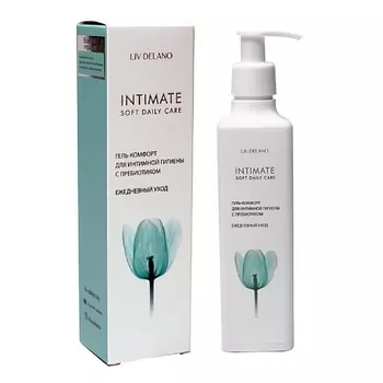 LIV DELANO Гель - комфорт для интимной гигиены с пребиотиком Ежедневный уход Intimate 230.0