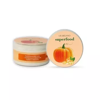 LIV DELANO Крем-вуаль для тела с мерцающим эффектом Тыква и имбирь Superfood 240.0