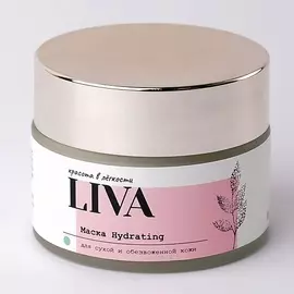 LIVA Маска Hydrating со спирулиной для суперувлажнения кожи 50.0