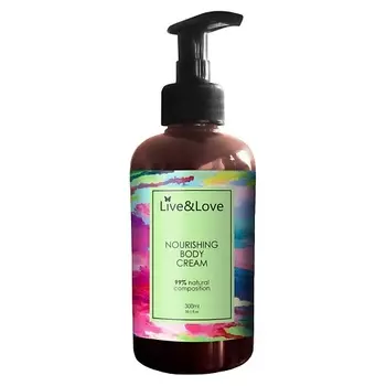 LIVE&LOVE FRAGRANCE Крем для тела питательный 300.0