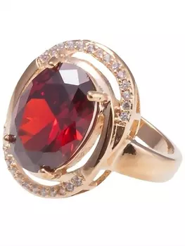 LJ Кольцо с гранатом "Париж"