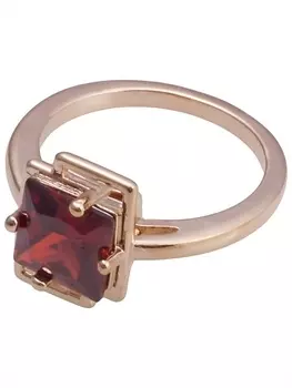 LJ Кольцо с гранатом "Трио"