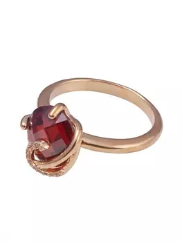 LJ Кольцо с гранатом "Версаль"