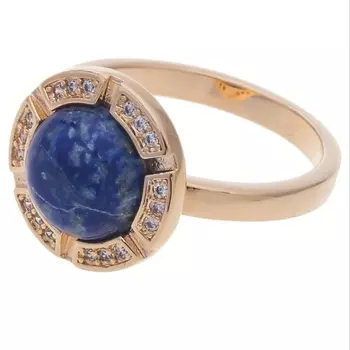 LJ Кольцо с лазуритом "Луна"