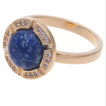 LJ Кольцо с лазуритом "Луна"