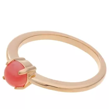 LJ Кольцо с родохрозитом "1 камень"