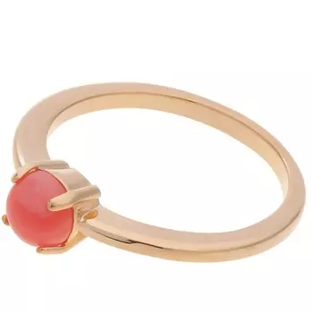 LJ Кольцо с родохрозитом "1 камень"