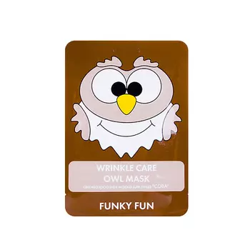 ЛЭТУАЛЬ Антивозрастная маска для лица "Сова" Funky Fun