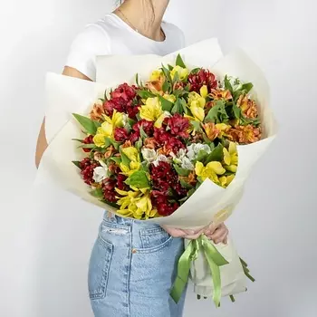 ЛЭТУАЛЬ FLOWERS Букет из Альстромерии 35 шт.