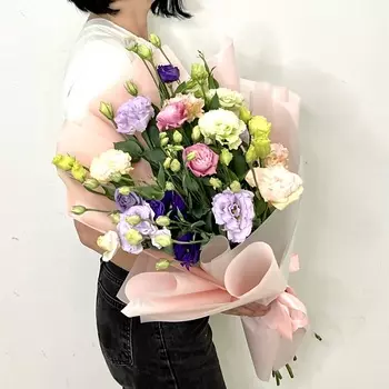 ЛЭТУАЛЬ FLOWERS Букет из лизиантусов