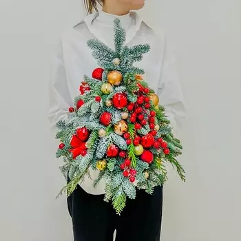 ЛЭТУАЛЬ FLOWERS Елка ручной работы Рождественский подарок
