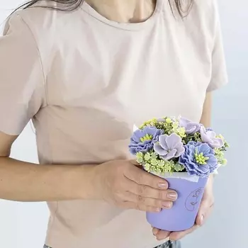 ЛЭТУАЛЬ FLOWERS Композиция из мыла "Лавандовый каприз"