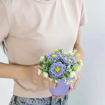 ЛЭТУАЛЬ FLOWERS Композиция из мыла "Сиреневая мечта"