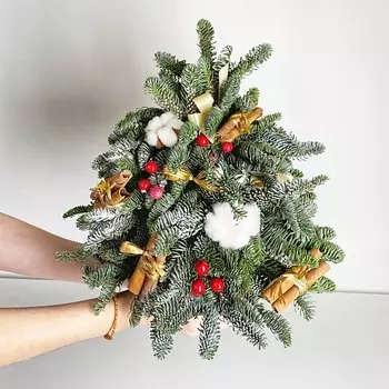 ЛЭТУАЛЬ FLOWERS Новогодняя композиция "Зимний сад"