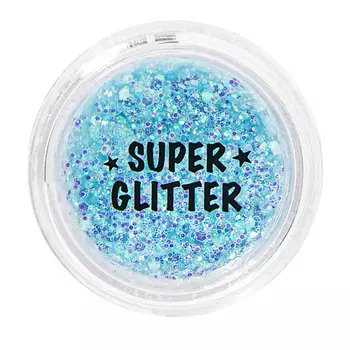 ЛЭТУАЛЬ Глиттер-гель для лица и тела SUPER FACE&BODY GLITTER-GEL