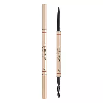 ЛЭТУАЛЬ Карандаш для бровей с щеткой My Treasure Brow Pencil