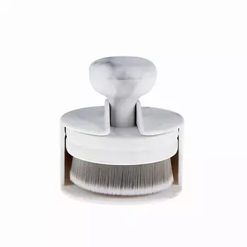 ЛЭТУАЛЬ Кисть кабуки для нанесения макияжа в мраморном оформлении