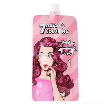 ЛЭТУАЛЬ Маска для волос оттеночная CHERRY RED