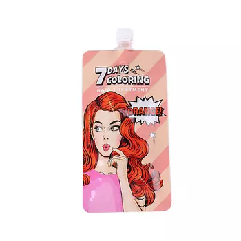 ЛЭТУАЛЬ Маска для волос оттеночная ORANGE