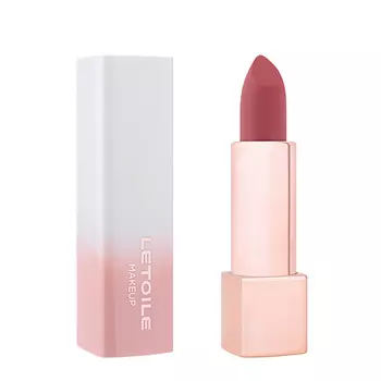 ЛЭТУАЛЬ Матовая кремовая помада для губ Velvet Addiction