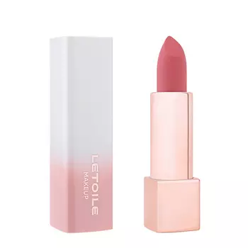 ЛЭТУАЛЬ Матовая кремовая помада для губ Velvet Addiction