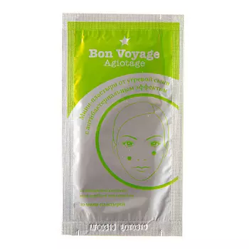 ЛЭТУАЛЬ Мини-пластыри от угревой сыпи с антибактериальным эффектом Bon Voyage Agiotage