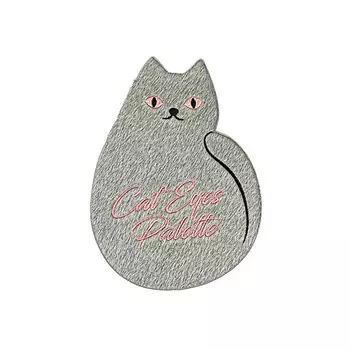 ЛЭТУАЛЬ Палетка для макияжа "CAT EYES" PALETTE GREY