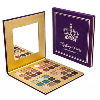 ЛЭТУАЛЬ Палетка для макияжа глаз "MYSTERY PARTY", 36 оттенков