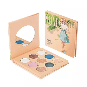 ЛЭТУАЛЬ Палетка для макияжа глаз "ROMANTIC" EYESHADOWS PALETTE