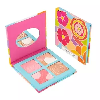 ЛЭТУАЛЬ Палетка румян и хайлайтеров FLOWER OF BEAUTY