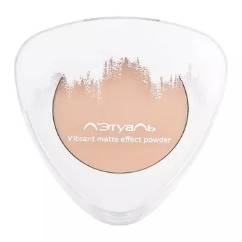 ЛЭТУАЛЬ Пудра для лица с матирующим эффектом Vibrant matte effect powder SPF 20