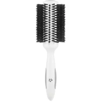 ЛЭТУАЛЬ Щетка круглая для укладки волос с натуральной щетиной