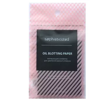 ЛЭТУАЛЬ SOPHISTICATED Матирующие салфетки для удаления жирного блеска