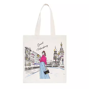 ЛЭТУАЛЬ Сумка-шоппер "Санкт-Петербург"
