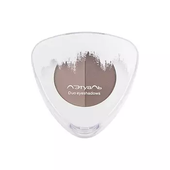 ЛЭТУАЛЬ Тени для век двухцветные Duo Eyeshadows