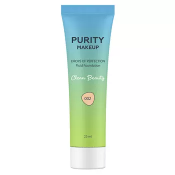 ЛЭТУАЛЬ Тональный флюид для лица Purity Drops of perfection