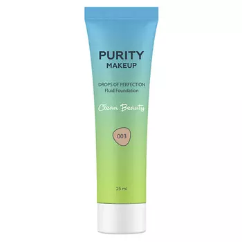 ЛЭТУАЛЬ Тональный флюид для лица Purity Drops of perfection