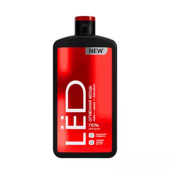 LЁD Парфюмированный гель для душа мужской «Огненная мощь»