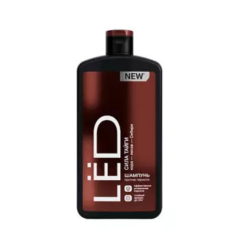 LЁD Шампунь для волос против перхоти мужской «Сила тайги»