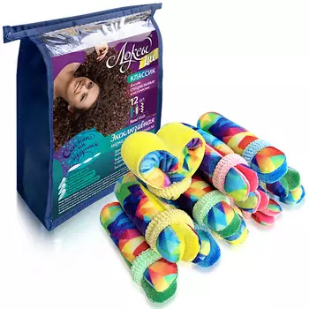 ЛОКСЫ Бархатные бигуди для кудрей и локонов Люкс Классик