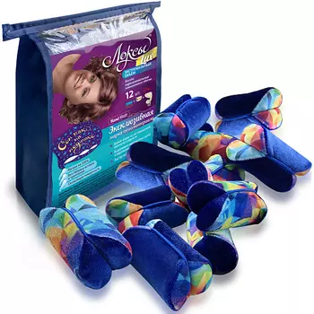 ЛОКСЫ Бархатные бигуди Люкс Макси для длинных волос