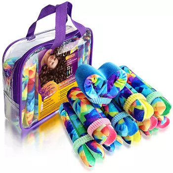 ЛОКСЫ Бархатные бигуди Люкс Макси для длинных волос