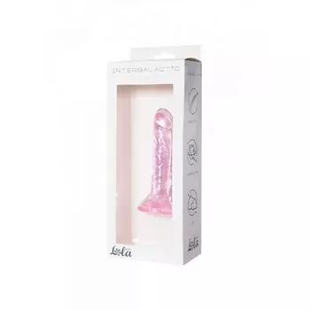 LOLA Прозрачный дилдо Intergalactic Orion Pink
