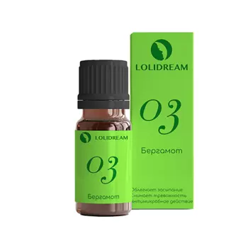 LOLIDREAM Эфирное масло Бергамот №03 10.0